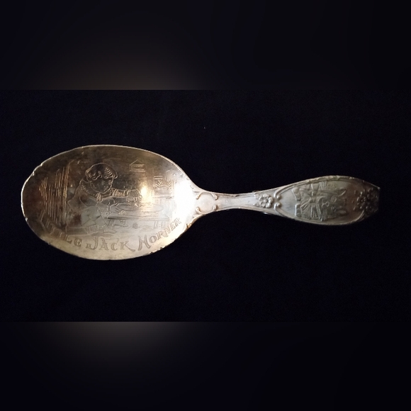 RARE Antique Sterling Silver Spoon - Picture 2 of 12